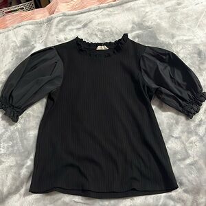 Cute black girls dress shirt
